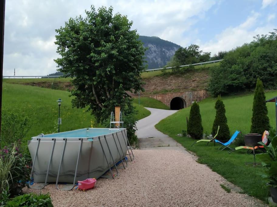 Upcycling Appartement Fischl - Nachhaltig Und Kreativ Wohnen Fuer Gross Und Klein Jenbach Exterior photo